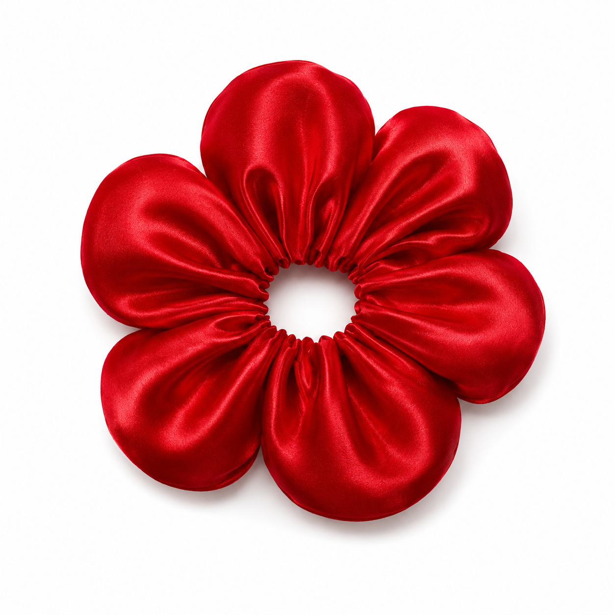Cloud Petal Scrunchie