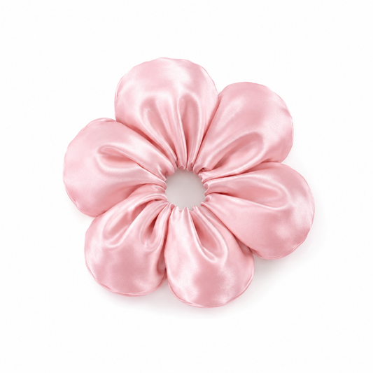 Cloud Petal Scrunchie